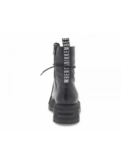 Bikkembergs Low Boot Plato' In Black Leather^Women Low Boots