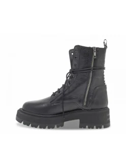 Bikkembergs Low Boot Plato' In Black Leather^Women Low Boots