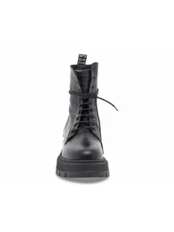 Bikkembergs Low Boot Plato' In Black Leather^Women Low Boots