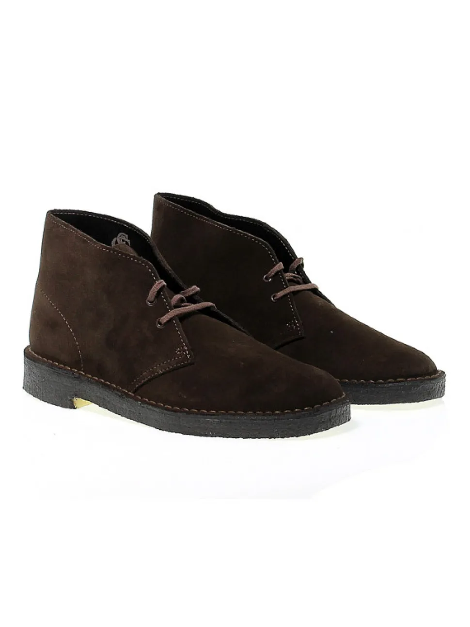 Clarks Low Boot Desert Boot In Brown Suede Leather^Men Low Boots
