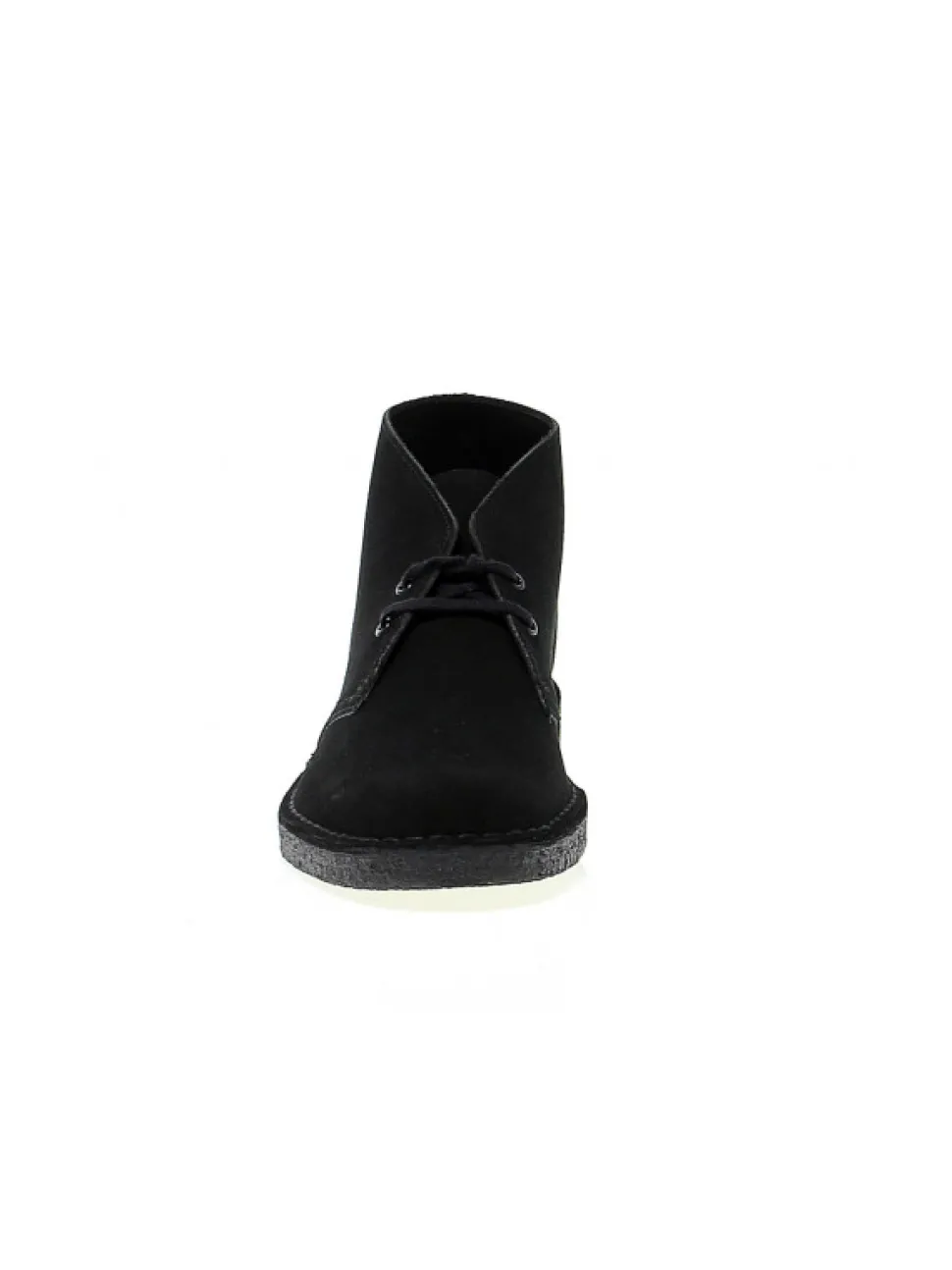 Clarks Low Boot Desert Boot In Black Suede Leather^Men Low Boots