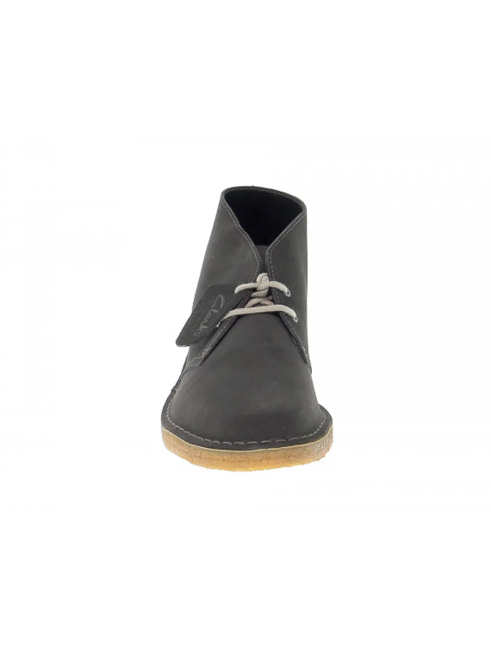 Clarks Low Boot Desert Boot In Grey Suede Leather^Men Low Boots