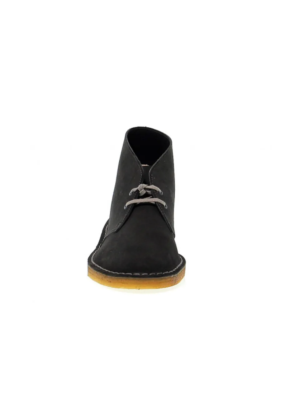 Clarks Low Boot Desert Boot In Dark Gray Suede Leather^Men Low Boots