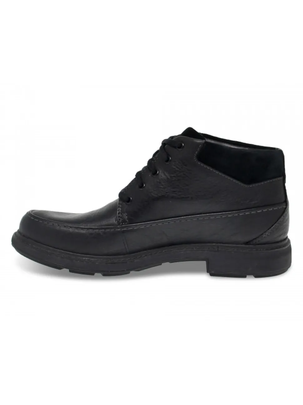 Clarks Low Boot Goretex In Black Leather^Men Low Boots