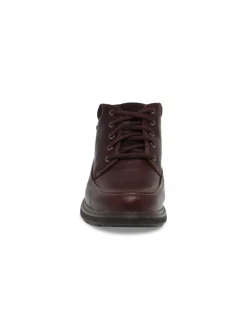 Clarks Low Boot Goretex In Dark Brown Leather^Men Low Boots