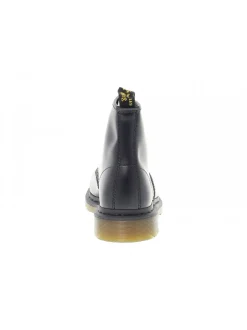 Dr. Martens Low Boot 6 Eye Boot In Black Leather^Women Low Boots
