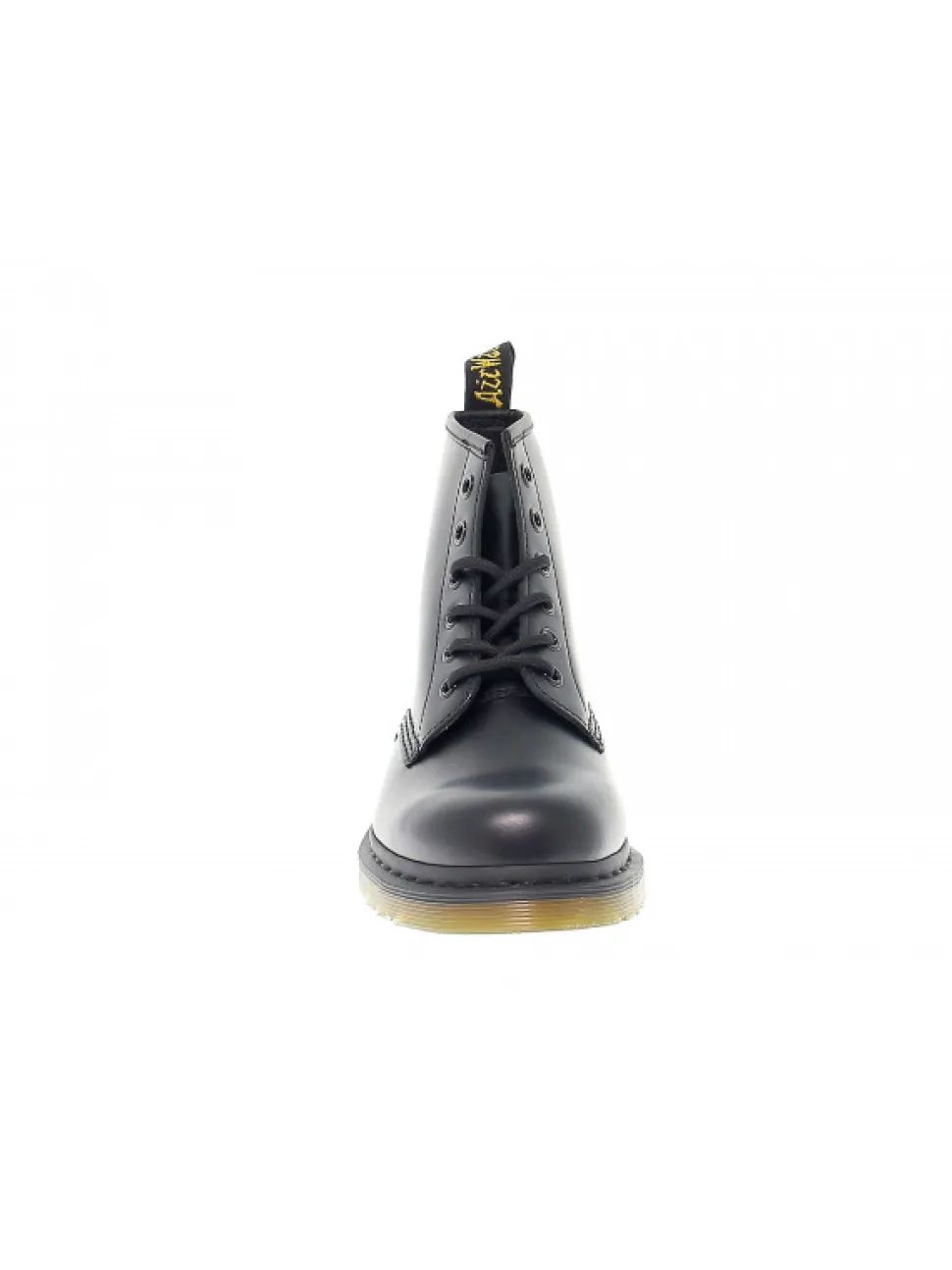 Dr. Martens Low Boot 6 Eye Boot In Black Leather^Women Low Boots