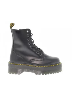 Dr. Martens Low Boot Jadon Black Polished Smooth In Black Leather^Women Low Boots
