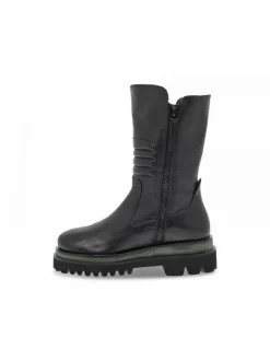 Emanuèlle Vee Low Boot Emanuelle Vee Tronchetto Cerniera Laterale In Black Leather^Women Low Boots