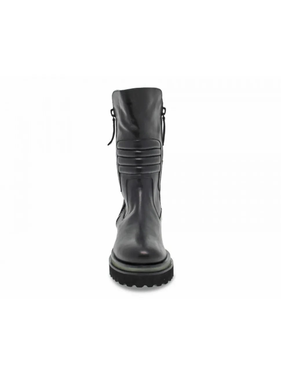 Emanuèlle Vee Low Boot Emanuelle Vee Tronchetto Cerniera Laterale In Black Leather^Women Low Boots