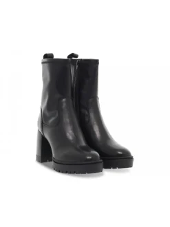 Emanuèlle Vee Low Boot Emanuelle Vee Tronchetto Elasticizzato In Black Leather^Women Low Boots