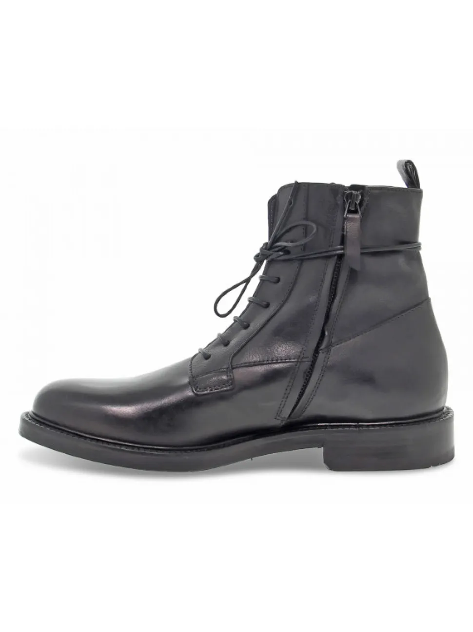 Ernesto Dolani Low Boot Stile Inglese In Black Leather^Men Low Boots