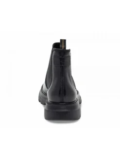 Fabi Low Boot Beatle Stile Inglese In Black Leather^Men Low Boots