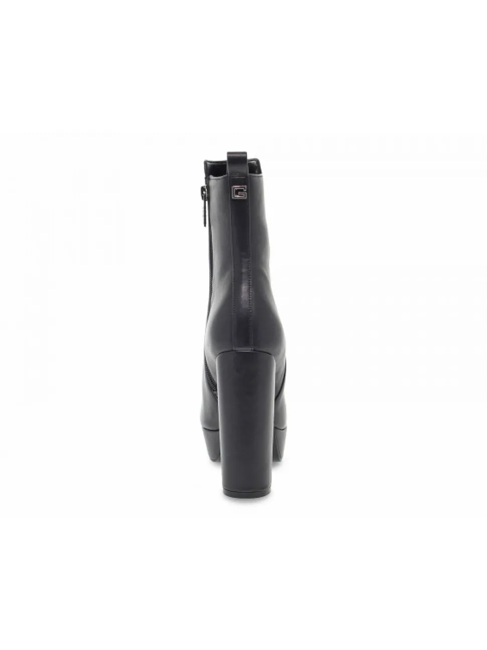 Guess Low Boot Dennis Plato' In Black Leather^Women Low Boots