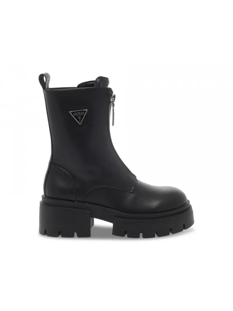 Guess Low Boot Leila Prada In Black Leather^Women Low Boots