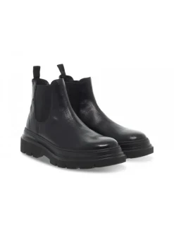 Guidi Calzature Low Boot Stile Inglese In Black Leather^Men Low Boots