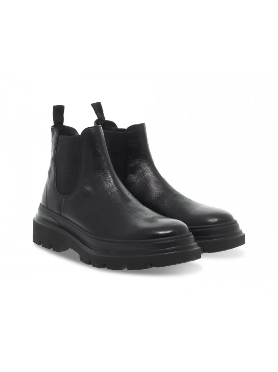 Guidi Calzature Low Boot Stile Inglese In Black Leather^Men Low Boots