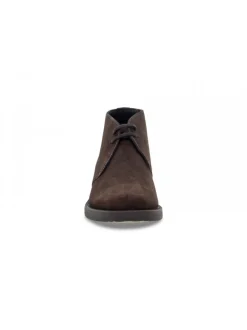 Guidi Calzature Low Boot Stile Inglese In Brown Suede Leather^Men Low Boots