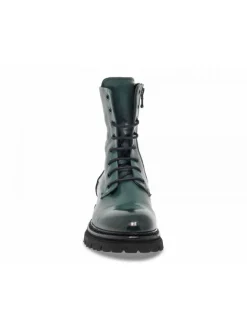 Guidi Calzature Low Boot Anfibio Stile Inglese In Green Leather^Women Low Boots