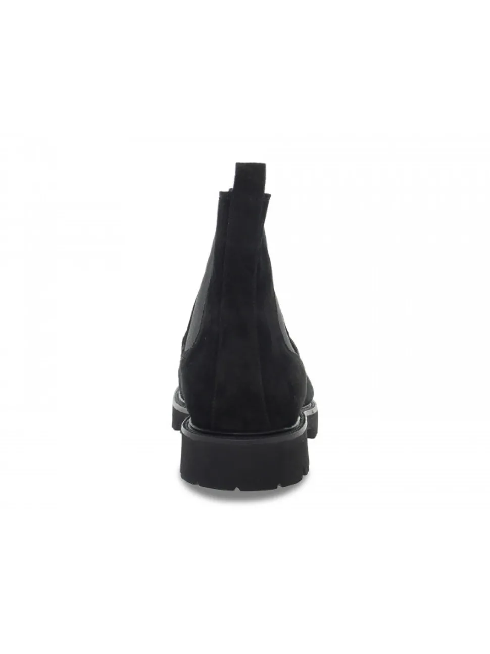Guidi Calzature Low Boot Stile Inglese In Black Suede Leather^Men Low Boots
