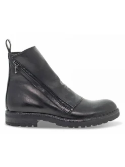 Guidi Calzature Low Boot Beatles 2 Zip In Black Leather^Men Low Boots