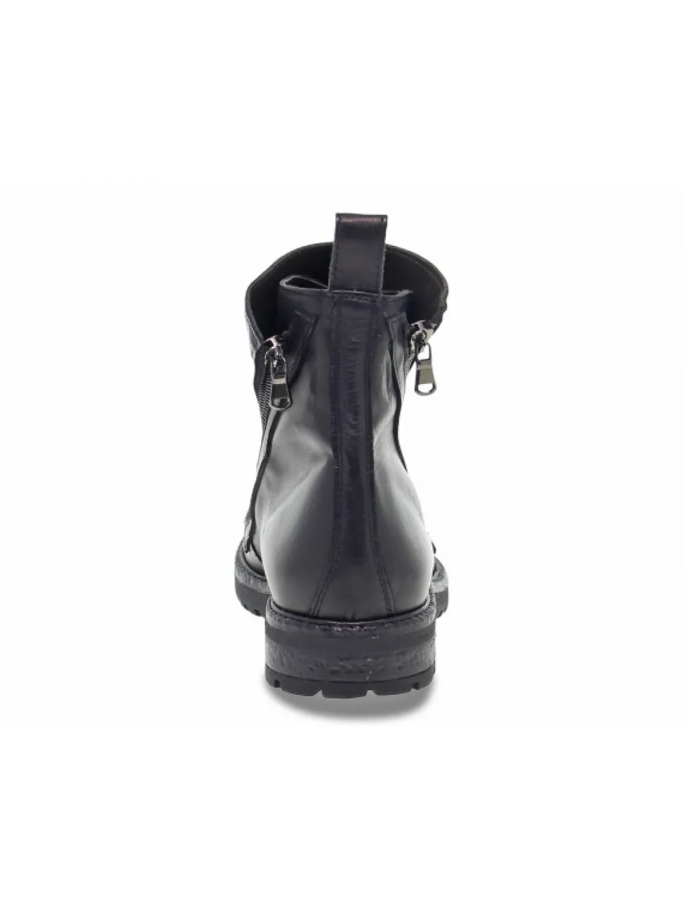 Guidi Calzature Low Boot Beatles 2 Zip In Black Leather^Men Low Boots