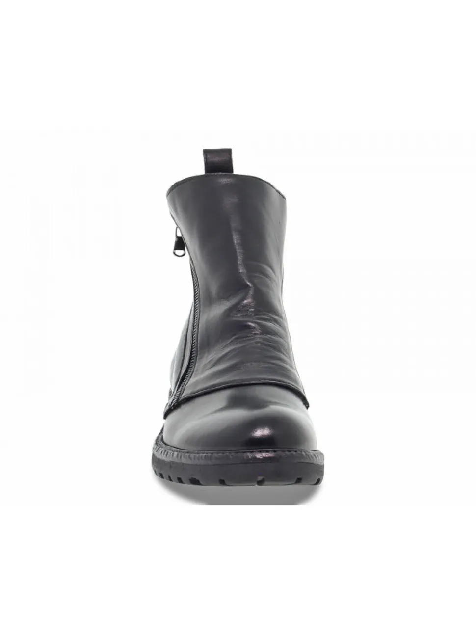 Guidi Calzature Low Boot Beatles 2 Zip In Black Leather^Men Low Boots