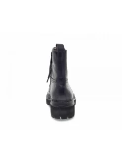 Guidi Calzature Low Boot Stile Inglese In Blue Leather^Women Low Boots