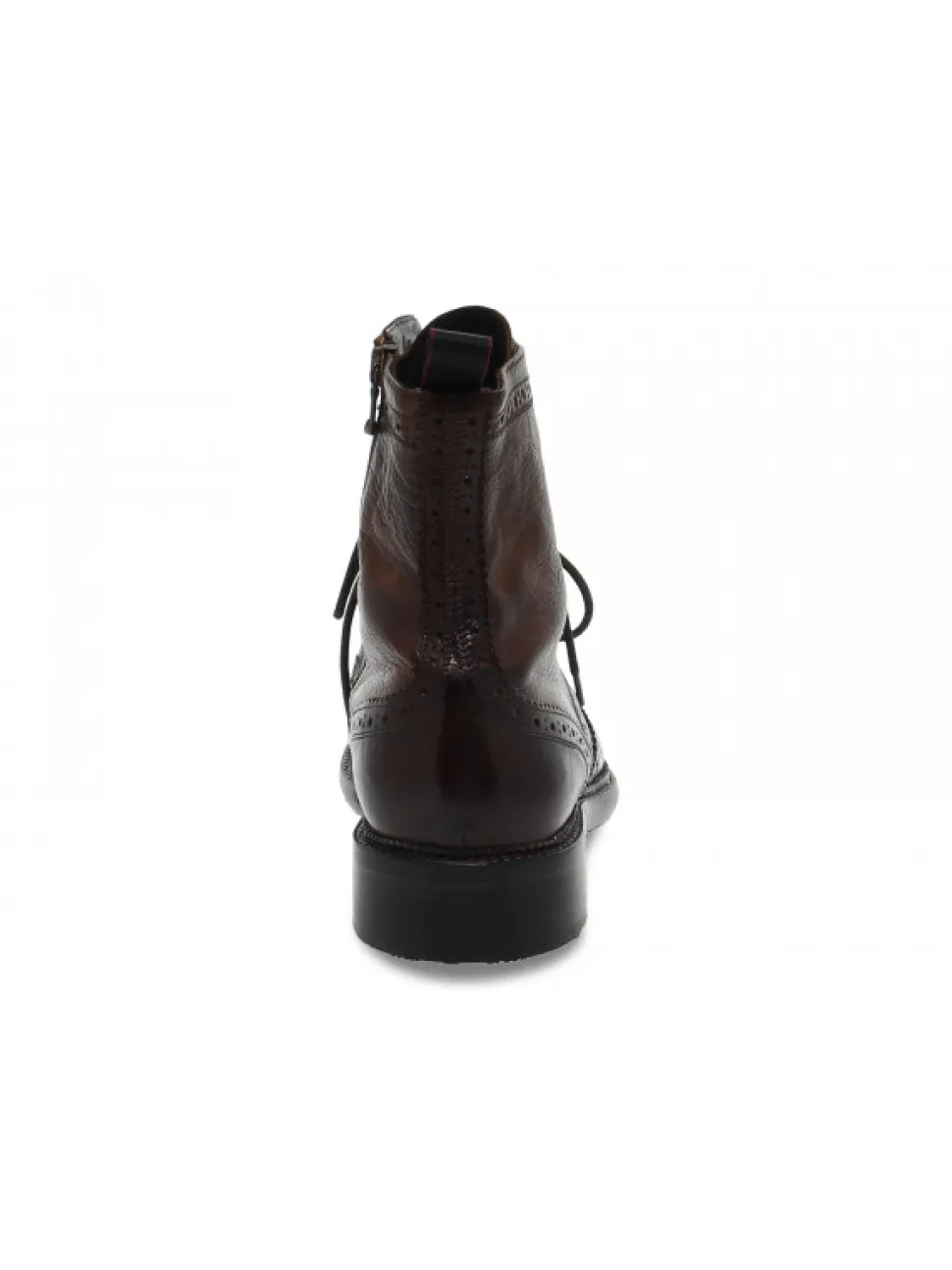 Jp David Low Boot Stile Inglese In Leather Leather^Men Low Boots