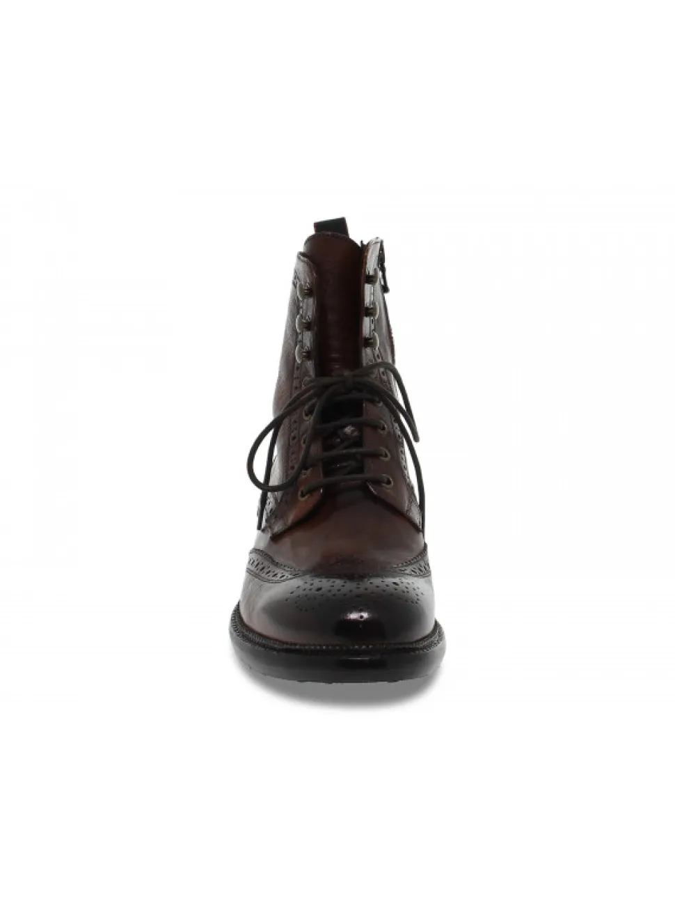 Jp David Low Boot Stile Inglese In Leather Leather^Men Low Boots