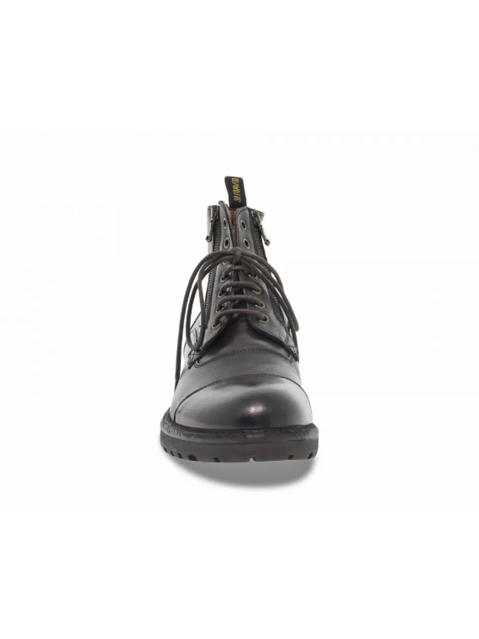 Jp David Low Boot Stile Inglese In Brown Leather^Men Low Boots