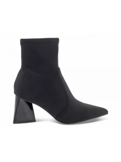 Steve Madden Low Boot Enlist Black Fabric In Black Fabric^Women Low Boots