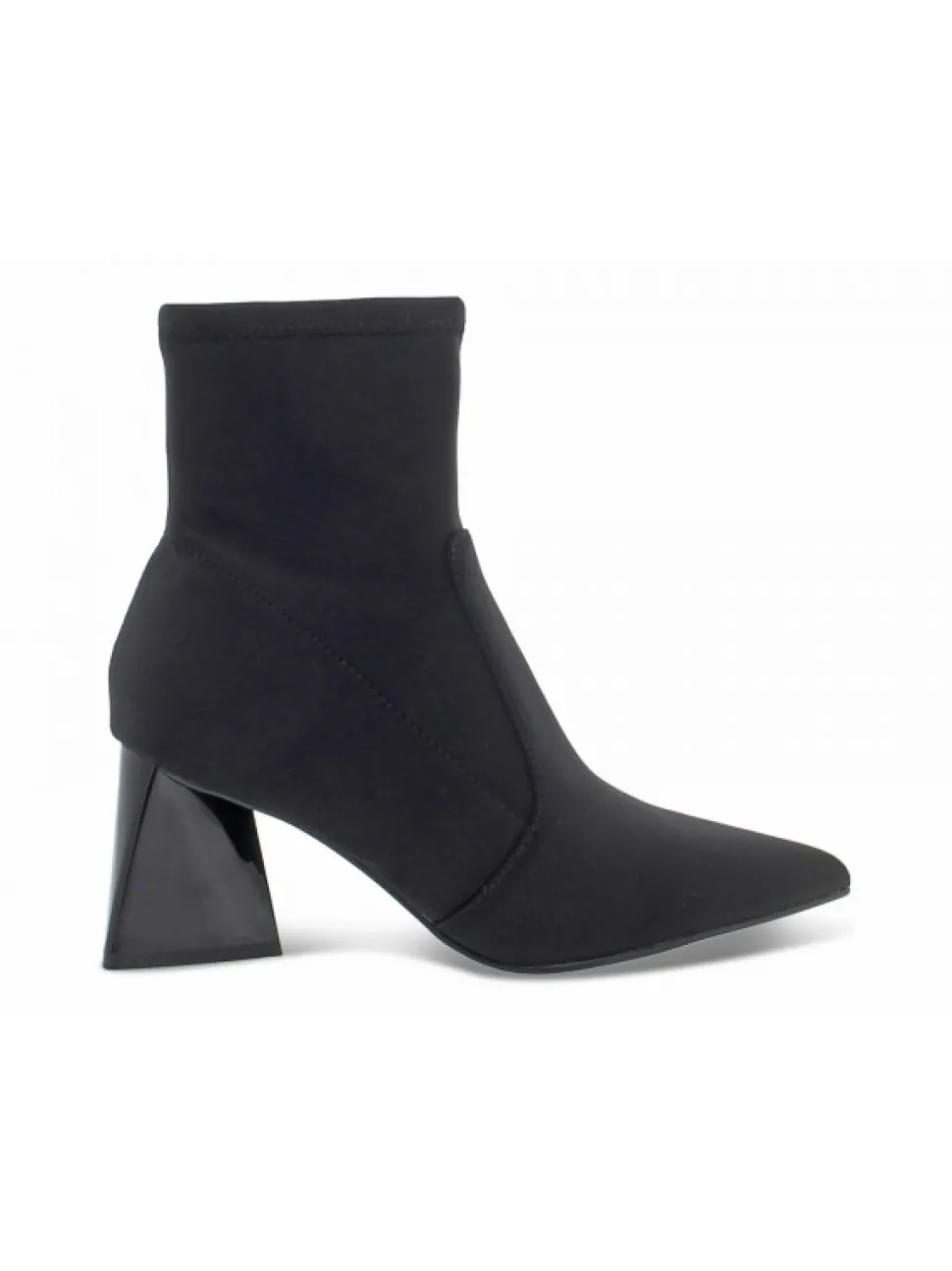 Steve Madden Low Boot Enlist Black Fabric In Black Fabric^Women Low Boots