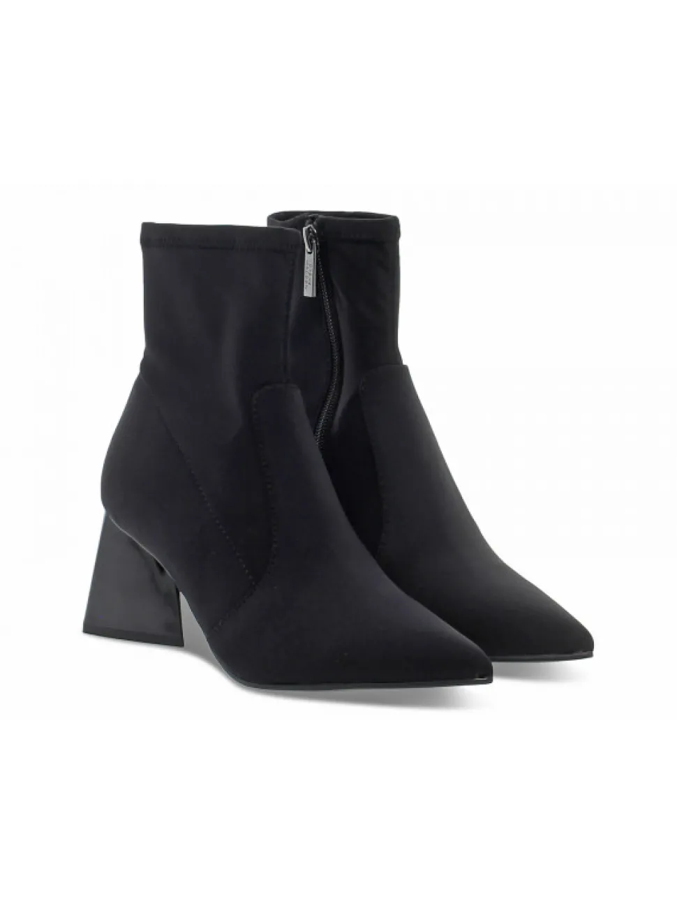 Steve Madden Low Boot Enlist Black Fabric In Black Fabric^Women Low Boots