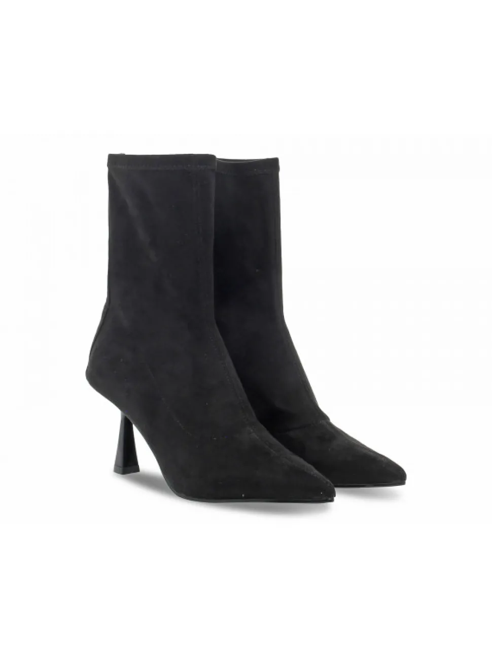 Steve Madden Low Boot Janeth Black In Black Suede Leather^Women Low Boots