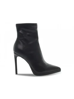 Steve Madden Low Boot Kaylani Blk Stretch In Black Microfibre^Women Low Boots