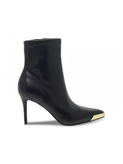 Versace Jeans Couture Low Boot Jeans Couture Scarlett Stretch In Black Leather^Women Low Boots