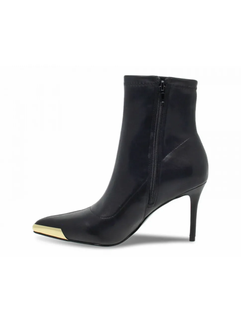 Versace Jeans Couture Low Boot Jeans Couture Scarlett Stretch In Black Leather^Women Low Boots