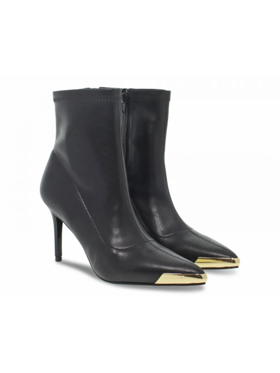 Versace Jeans Couture Low Boot Jeans Couture Scarlett Stretch In Black Leather^Women Low Boots