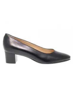 Martina Pump In Black Leather^Women Pumps
