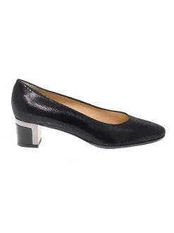 Martina Pump In Black Suede Leather^Women Pumps