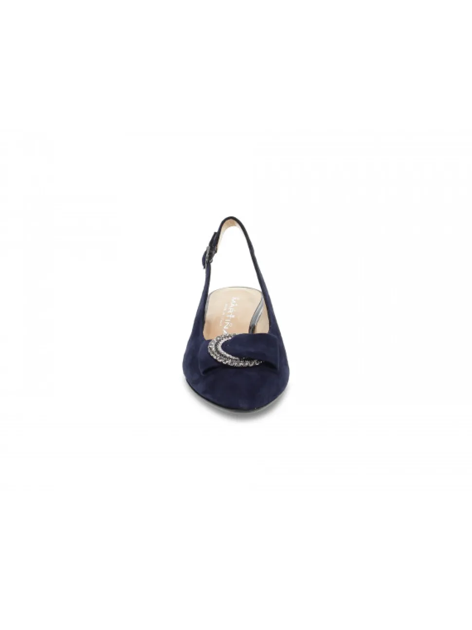 Martina Pump In Blue Suede Leather^Women Pumps