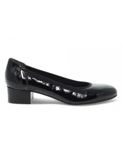 Pitti Linea Pump Daniela Rossi In Black Paint^Women Pumps