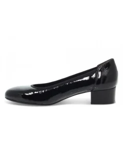 Pitti Linea Pump Daniela Rossi In Black Paint^Women Pumps