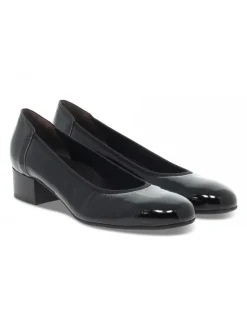 Pitti Linea Pump Daniela Rossi In Black Paint^Women Pumps