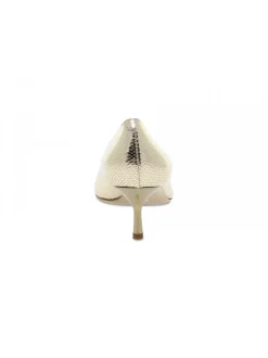 Sergio Levantesi Pump Ferragni Wips Rosato In Platinum Laminate^Women Pumps