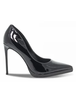 Steve Madden Pump Klassy Blk Patent In Black Paint^Women Pumps