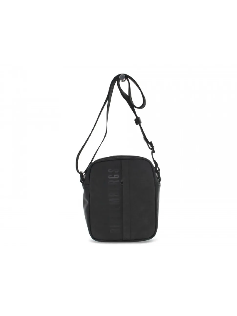 Bikkembergs Purse Reporter Line Out In Black Faux Leather^Men Bags