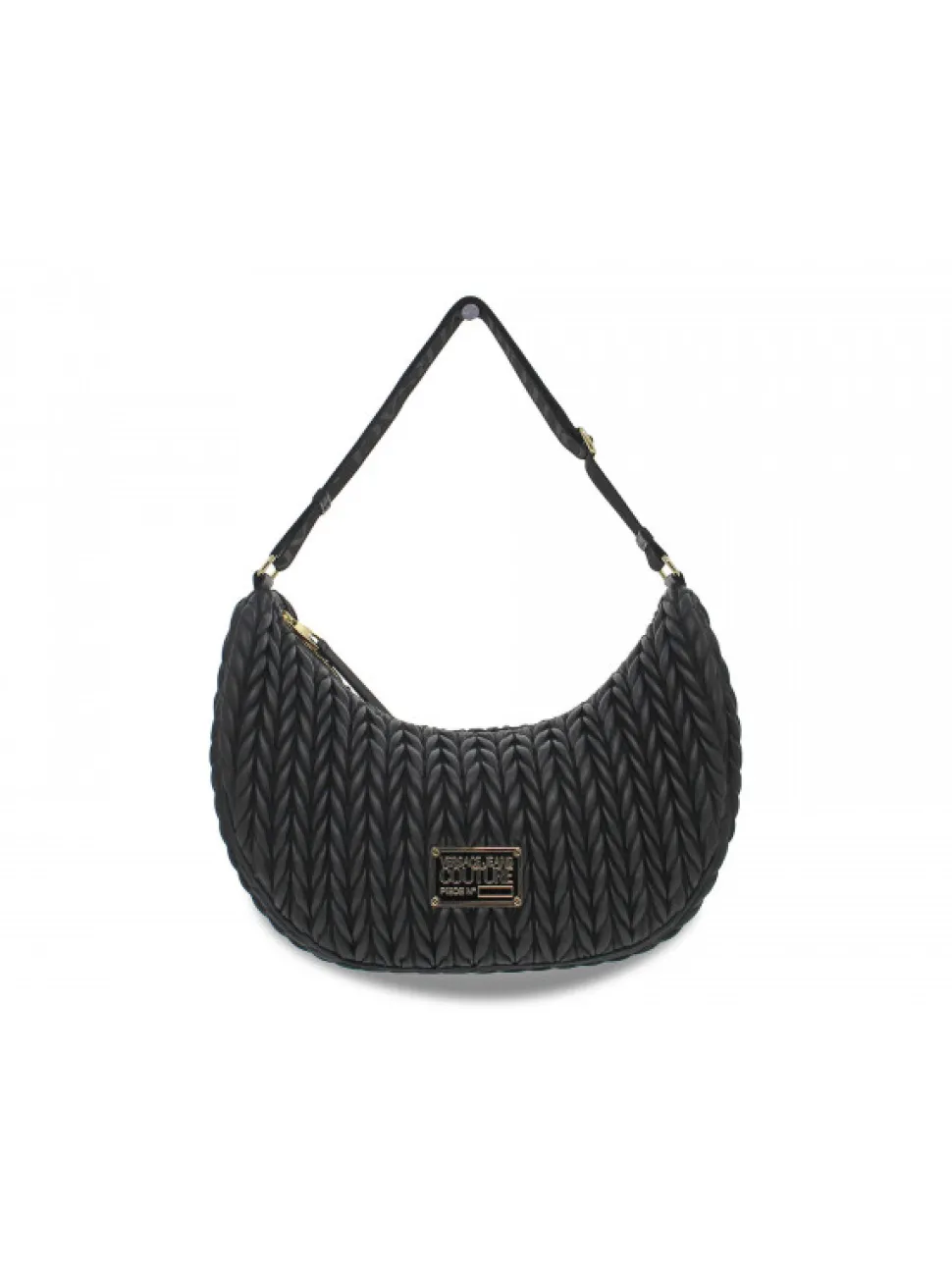 Versace Jeans Couture Purse Jeans Couture Crunchy Bags Range O Sketch 8 Bags Quilted In Black Tassel^Women Purses