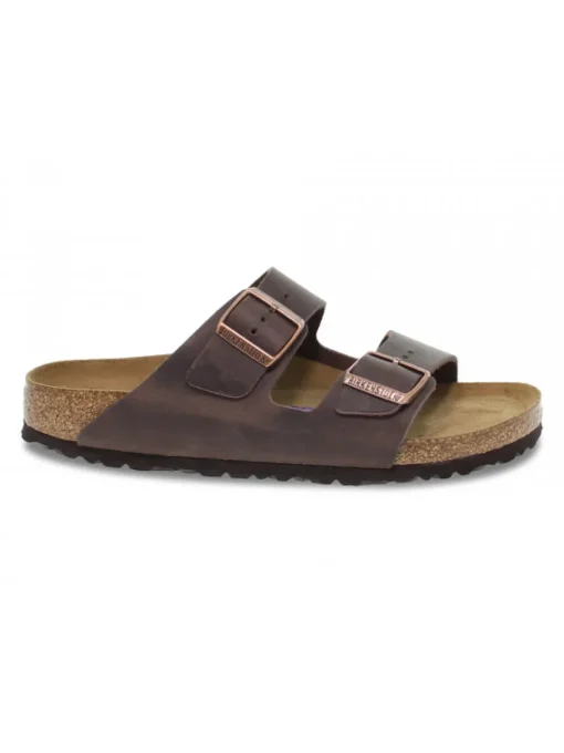 Birkenstock Sandal Arizona Soft Footbed In Habana Leather^Men Sandals